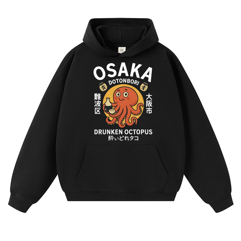 Vintage Fashion Osaka - Худи в японском стиле с принтом