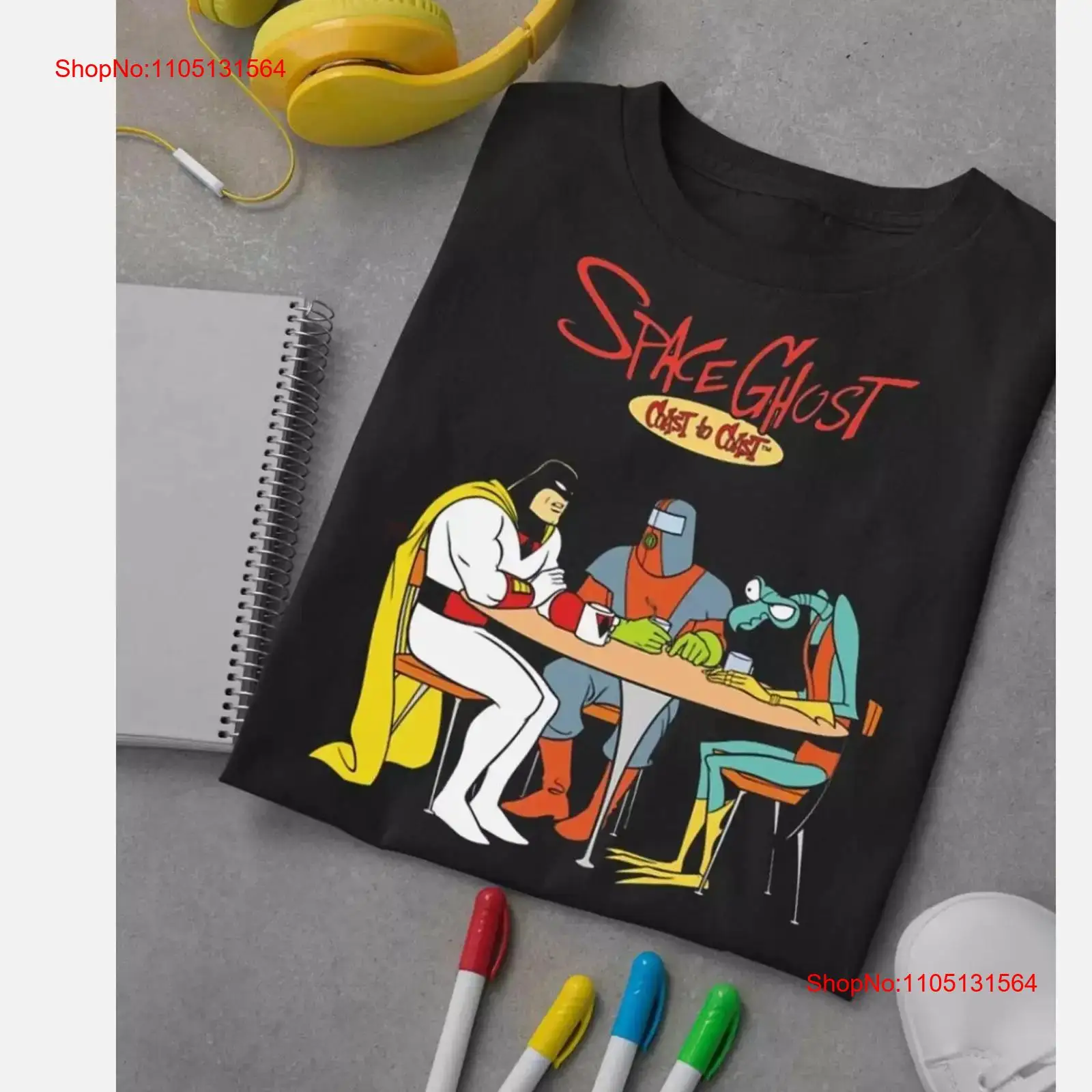 Vintage Fashion T Shirts - ГОРЯЧАЯ НОВАЯ футболка Space Ghost Coast