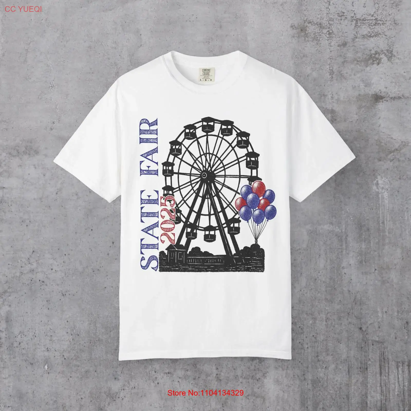 Vintage Fashion Faire - Футболка State Fair Season: Винтажный топ
