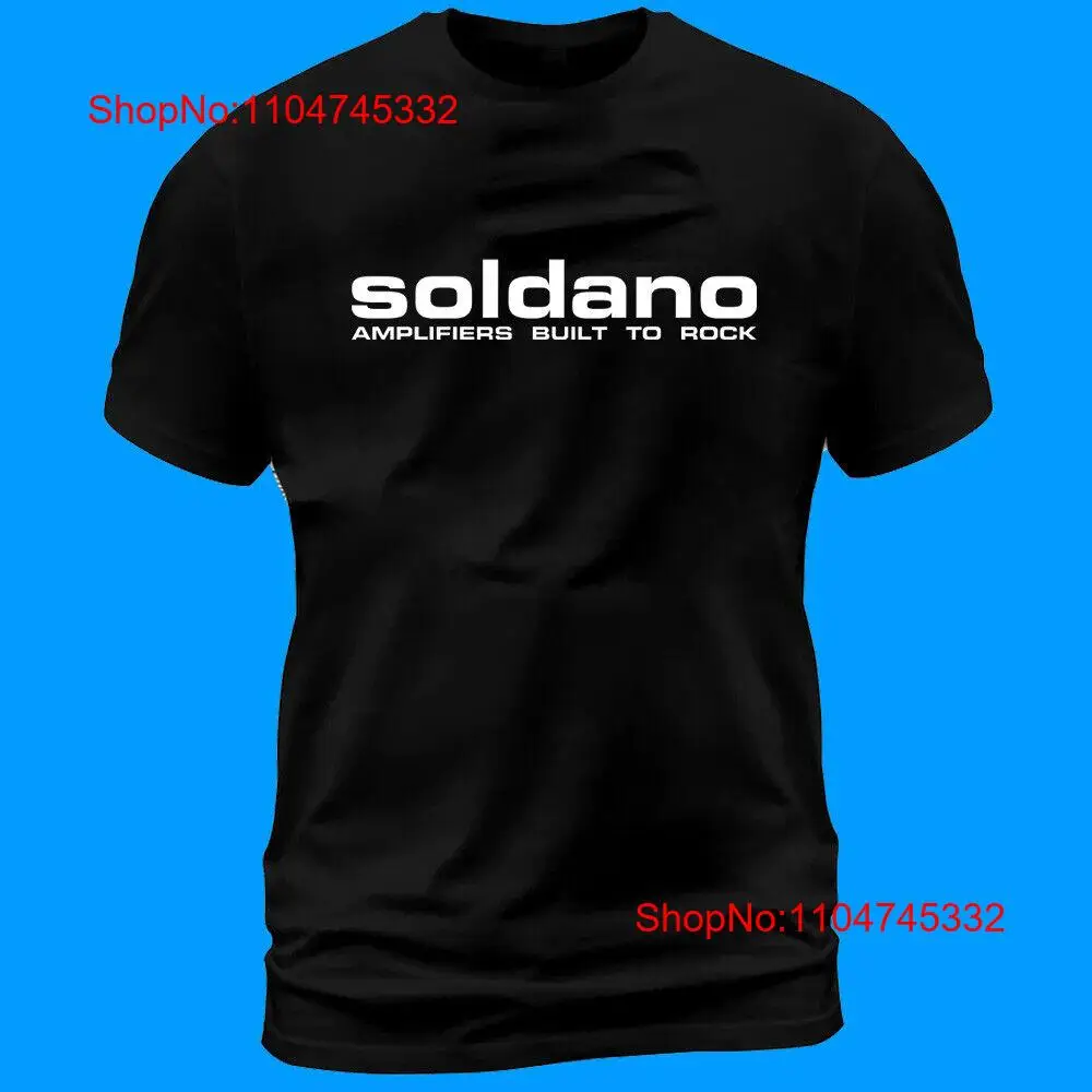 Vintage Fashion T Shirts - Новая забавная футболка SOLDANO AMPLIFICATION, сделанная