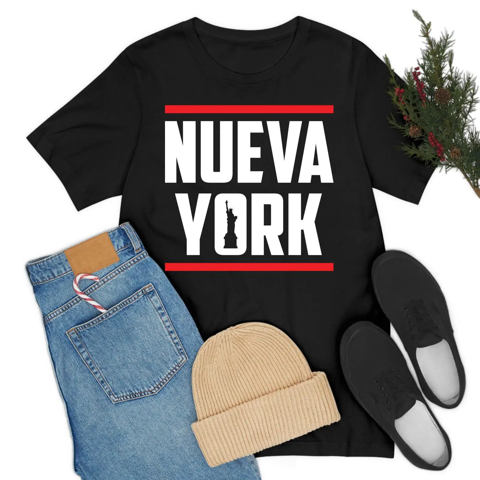 Vintage Fashion New York - Новая винтажная футболка в стиле ретро