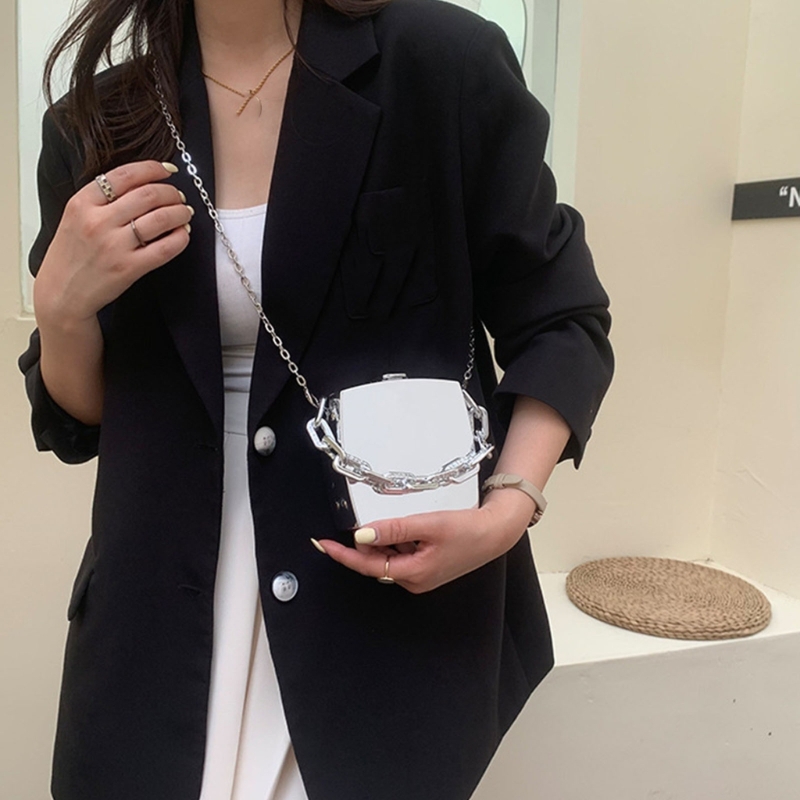 Vintage Fashion Female - Роскошный золотистый вечерний мини-клатч для вечерние,