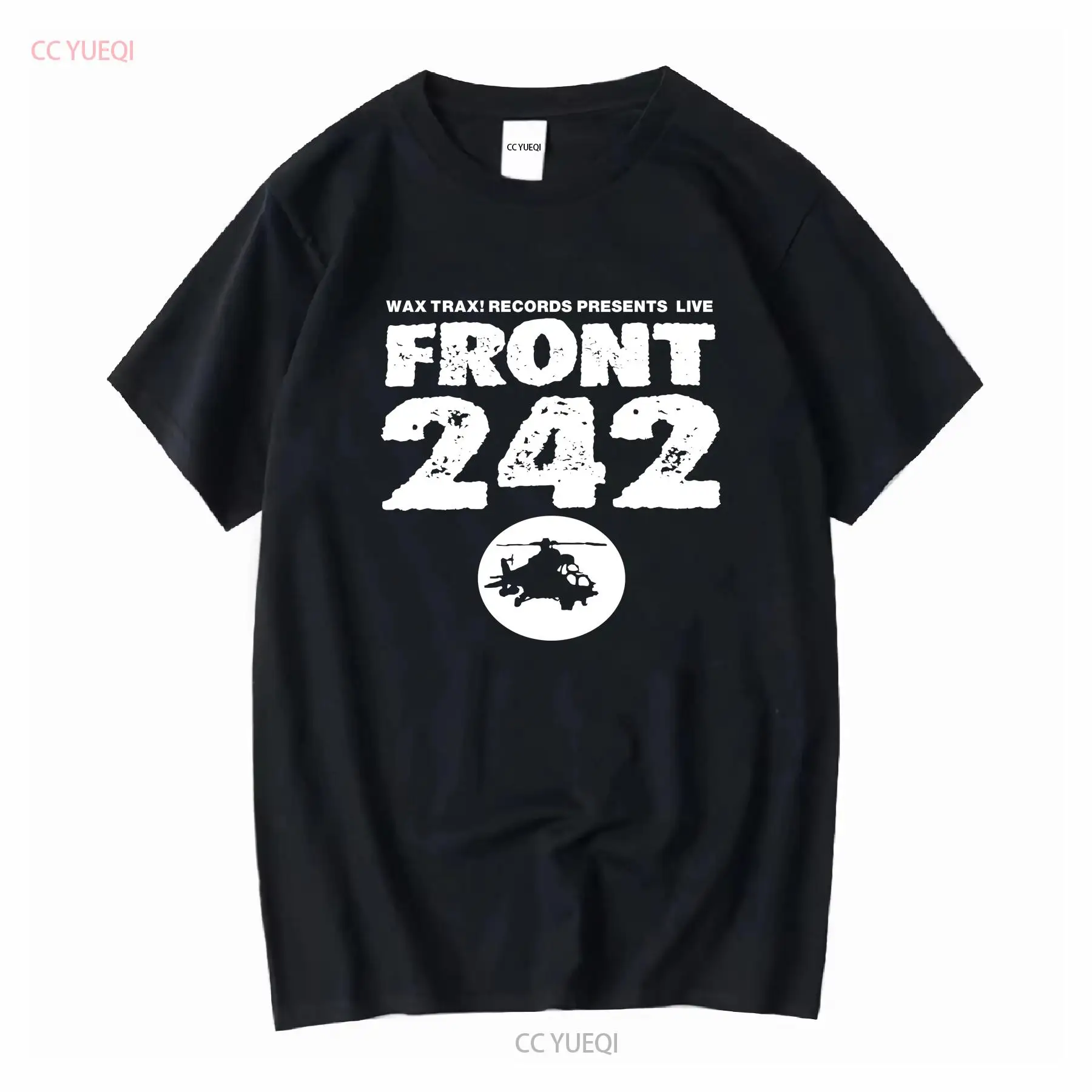 Vintage Fashion World - Черная футболка Vtg Front 242 Band