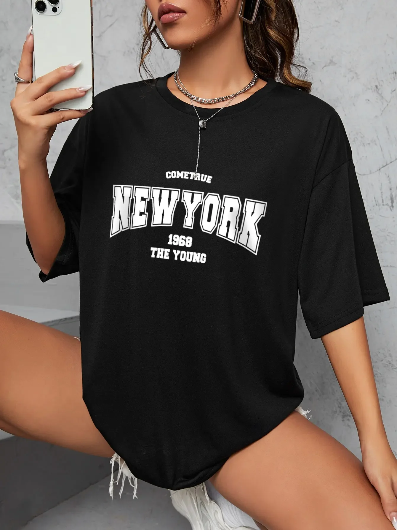 Винтажная футболка с рисунком  – обзор и цена Vintage Fashion New York