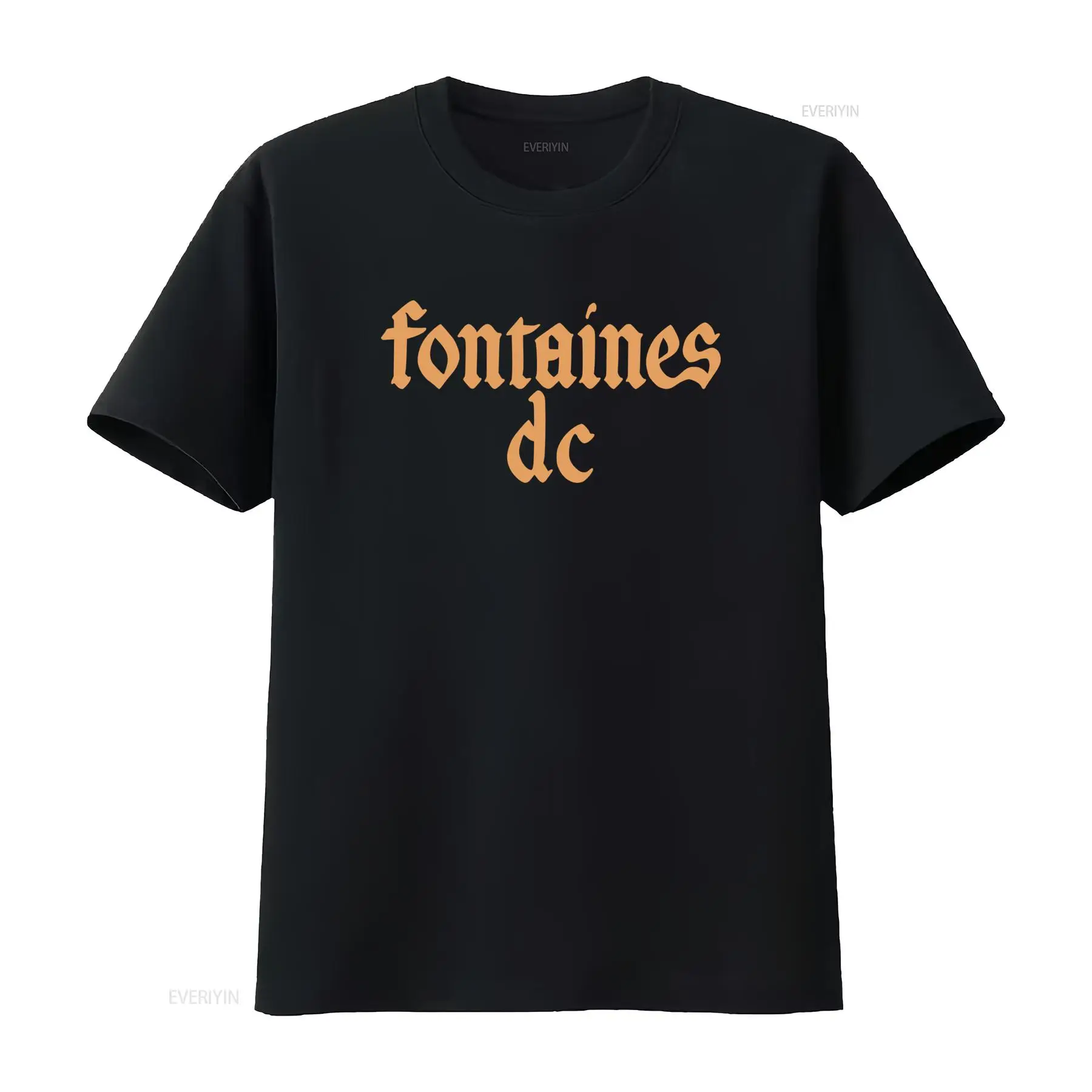 Черная футболка Fontaines D C  – обзор и цена Vintage Fashion T Shirts