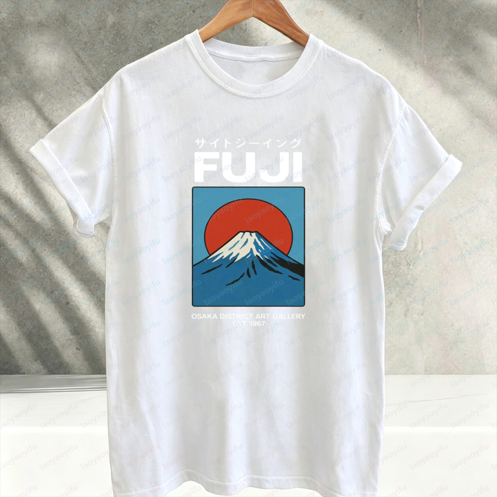 Футболка в японском стиле Fuji – обзор и цена Vintage Fashion Osaka