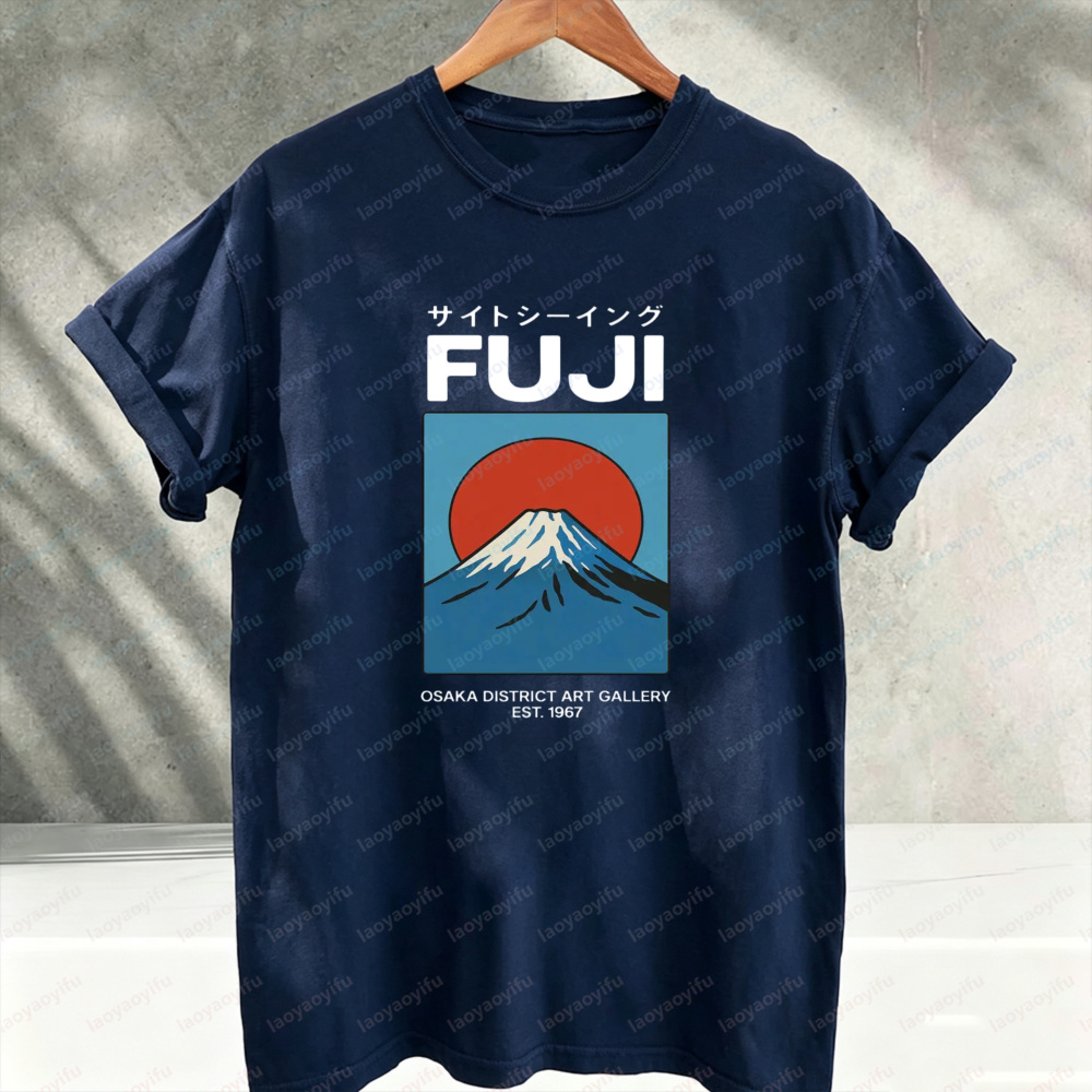 Футболка в японском стиле Fuji – обзор и цена Vintage Fashion Osaka