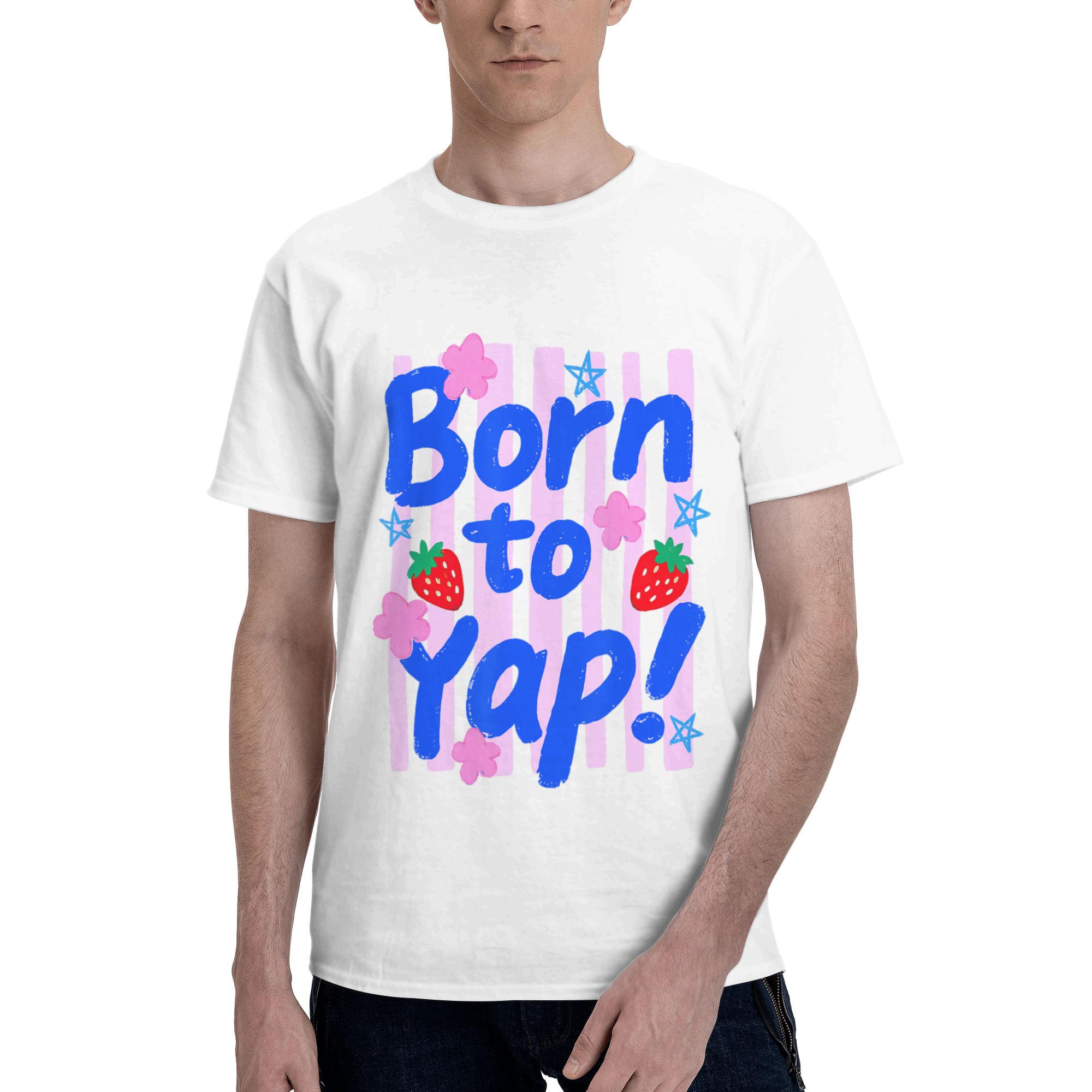 Мужская футболка Preppy Born t – обзор и цена Vintage Fashion Gen Z