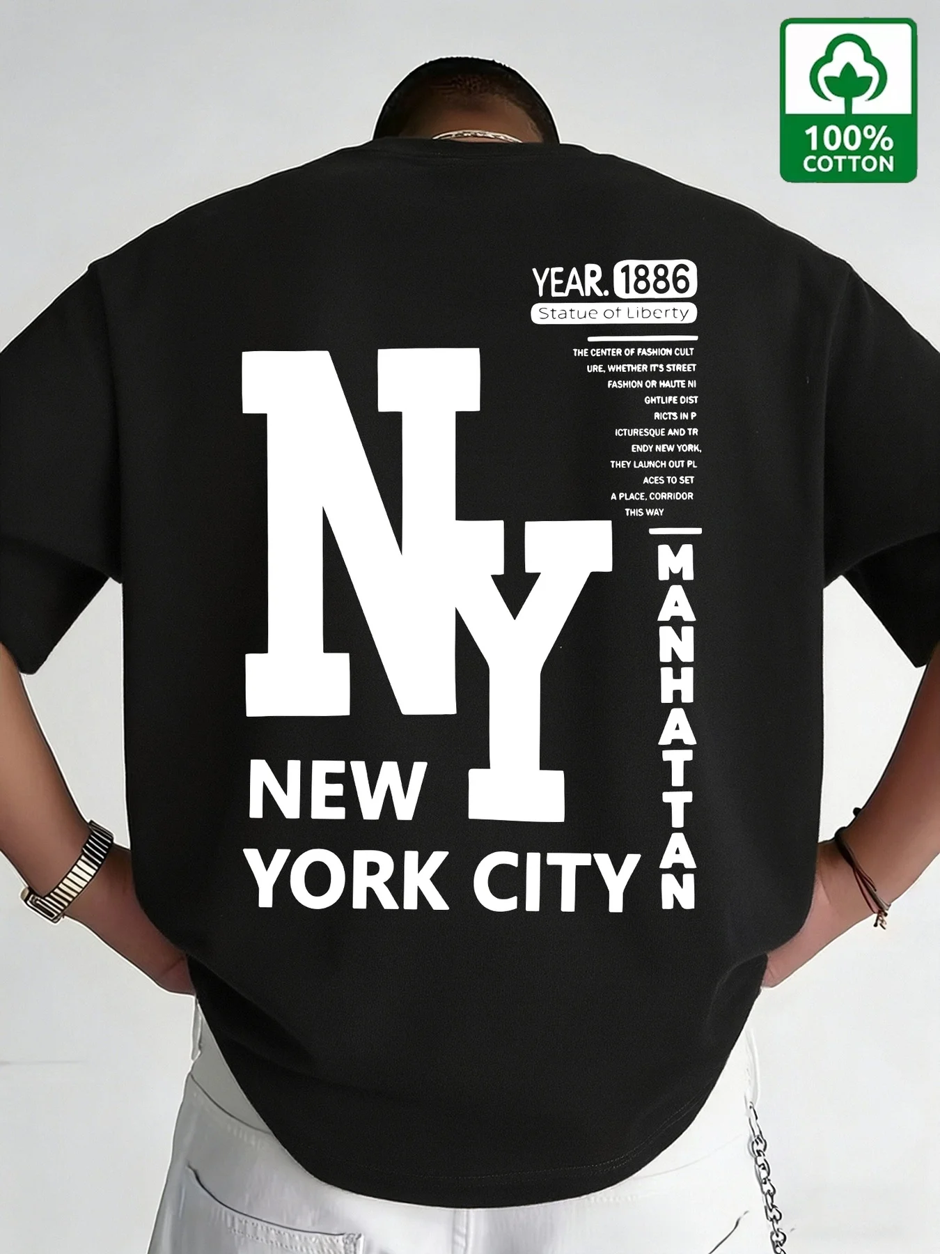 Мужская футболка NYC из хлопка – обзор и цена Vintage Fashion New York