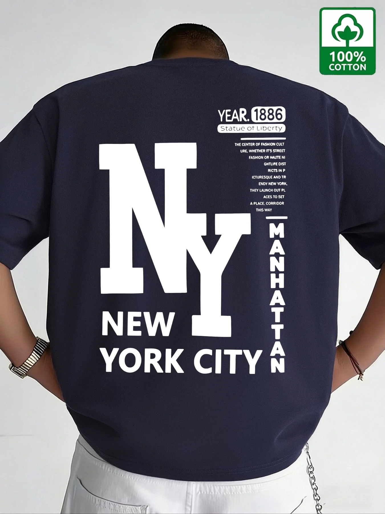 Мужская футболка NYC из хлопка – обзор и цена Vintage Fashion New York