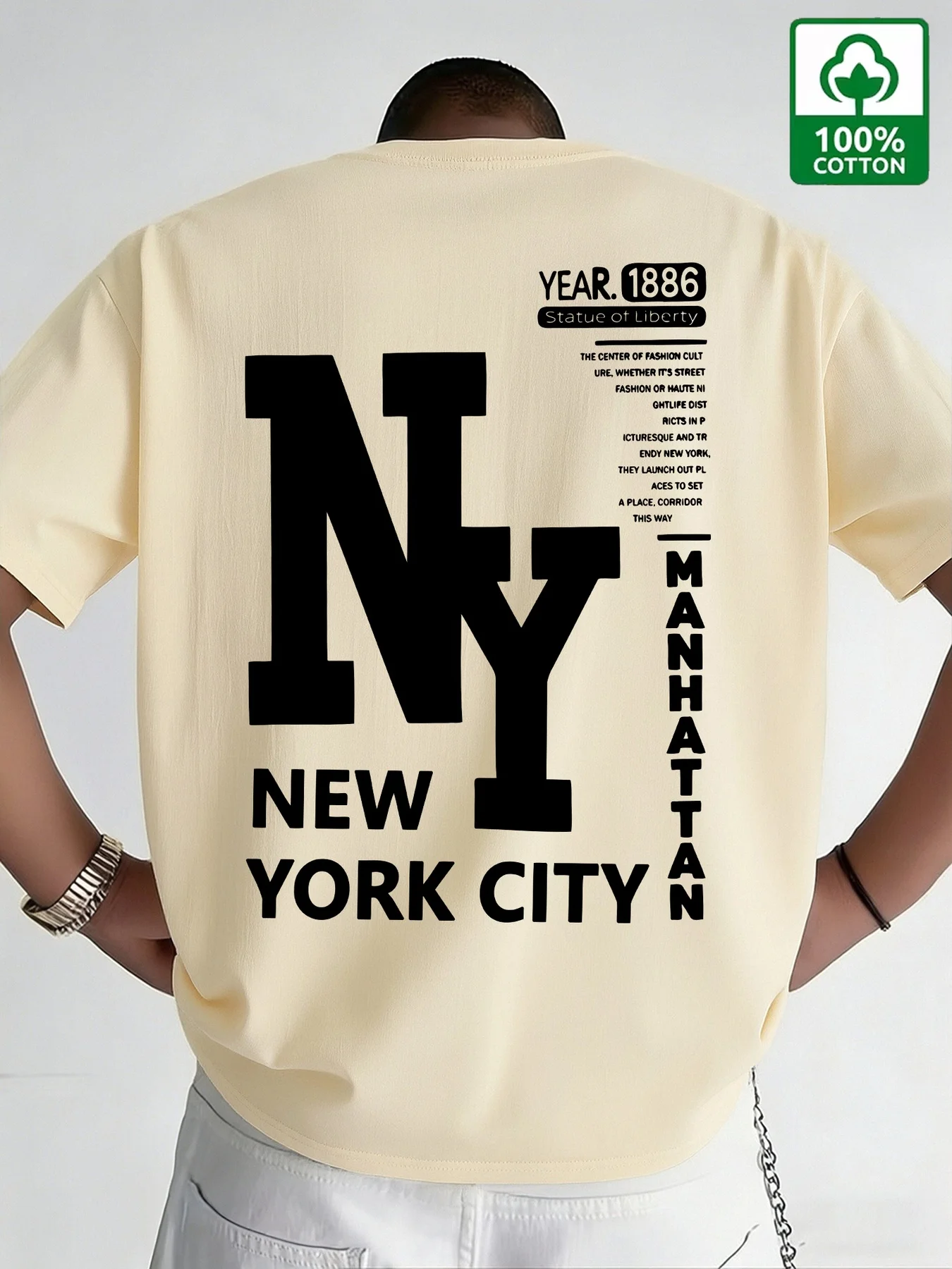 Мужская футболка NYC из хлопка – обзор и цена Vintage Fashion New York
