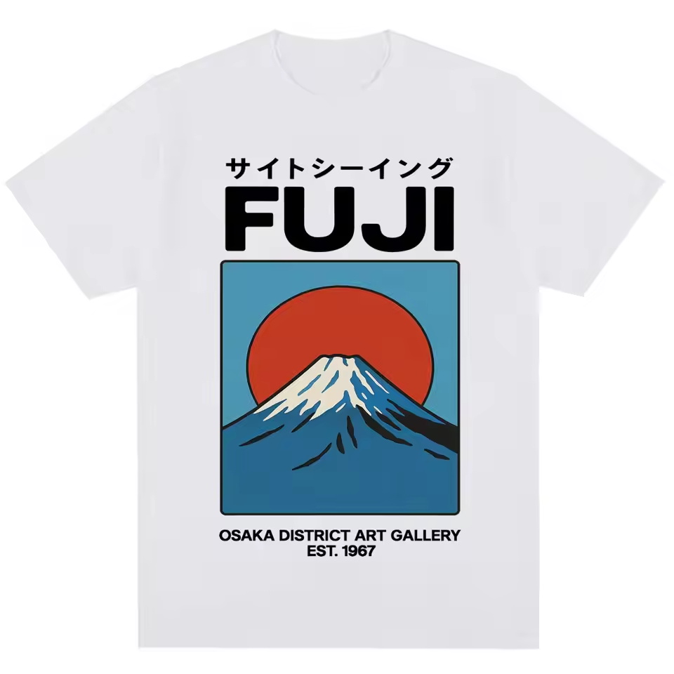 Футболка в японском стиле Fuji – обзор и цена Vintage Fashion Osaka