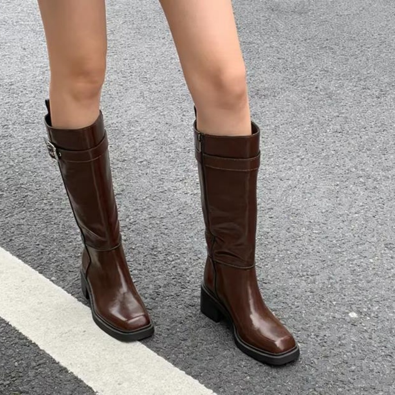 Ботинки до колена в британском – обзор и цена Vintage Fashion Heels
