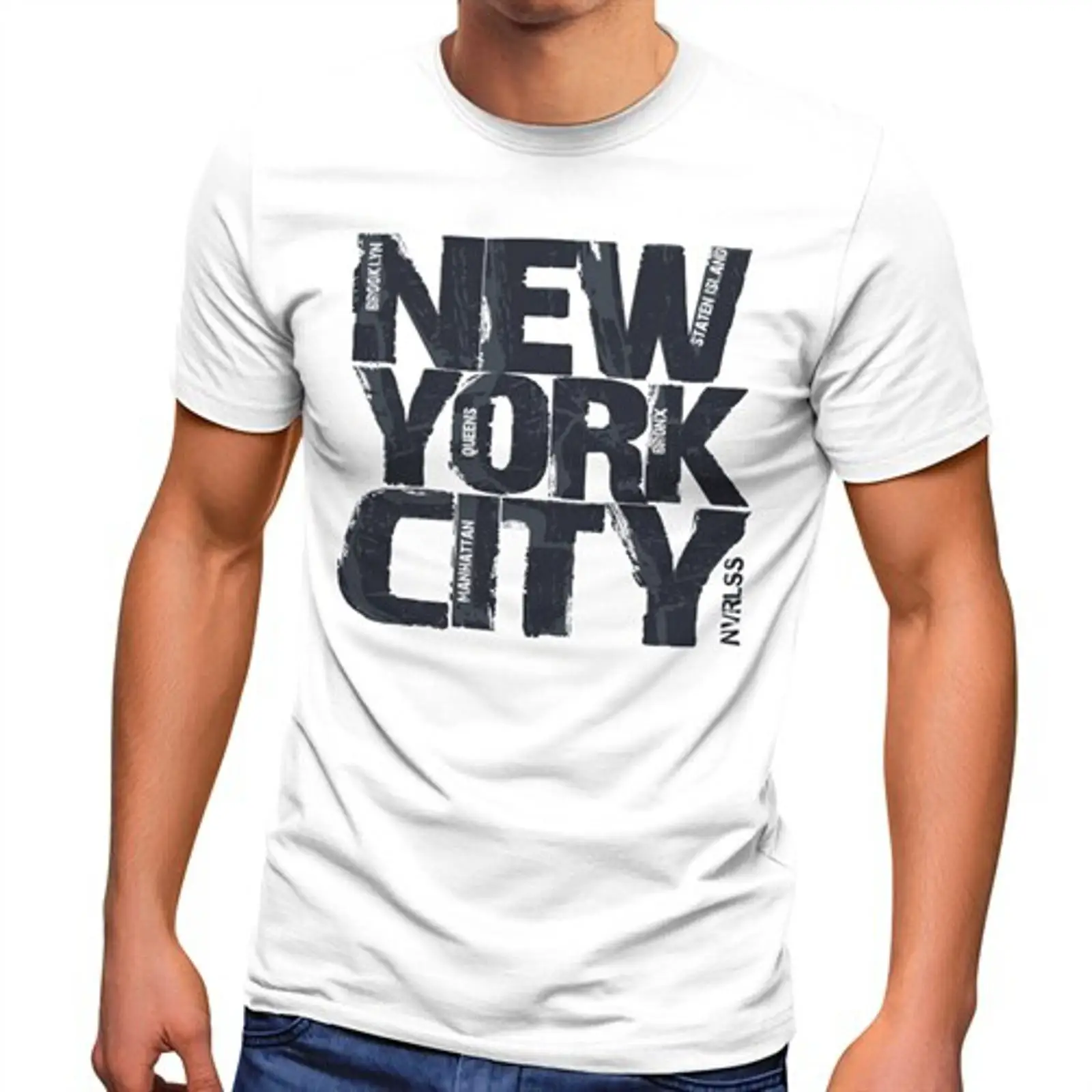 Мужская футболка с принтом New – обзор и цена Vintage Fashion New York
