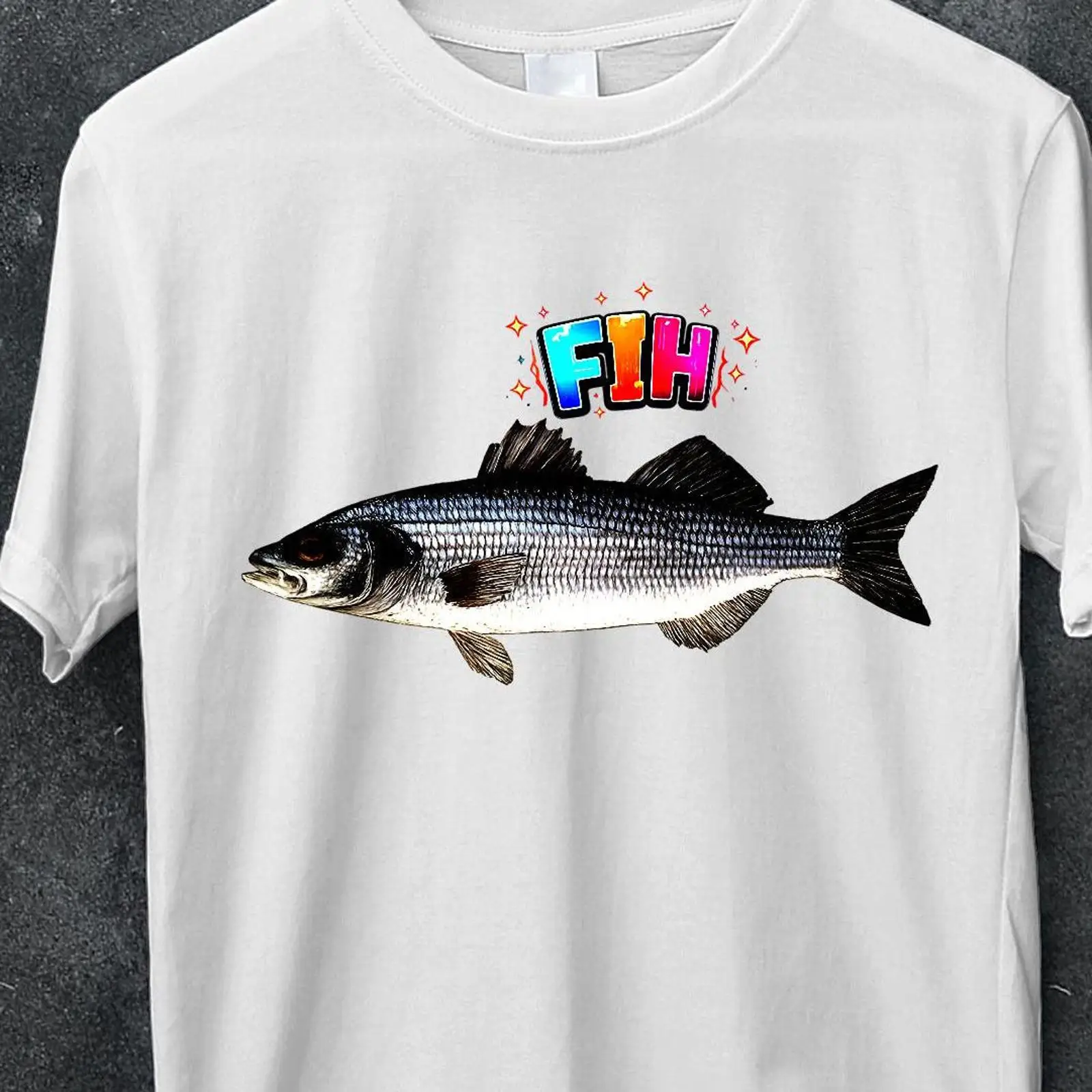 Футболка с мемом Fih Fish: Заб – обзор и цена Vintage Fashion Gen Z