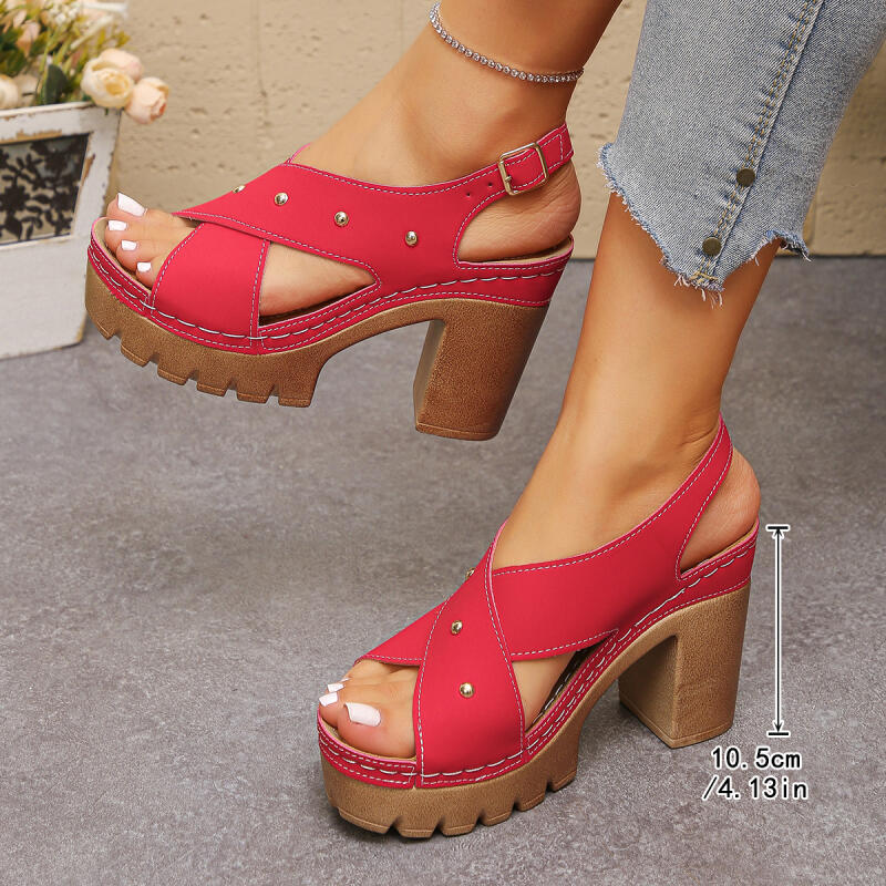 Винтажные сандалии-гладиаторы  – обзор и цена Vintage Fashion Heels