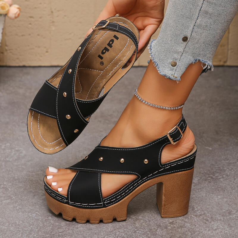 Винтажные сандалии-гладиаторы  – обзор и цена Vintage Fashion Heels