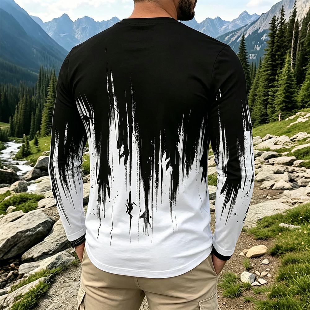 Мужская футболка с длинным рук – обзор и цена Vintage Fashion T Shirts